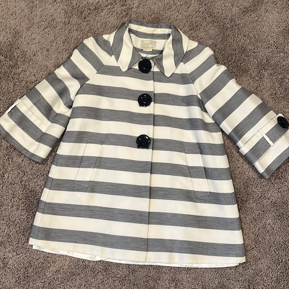 Beautiful stripe Kate Spade jacket.